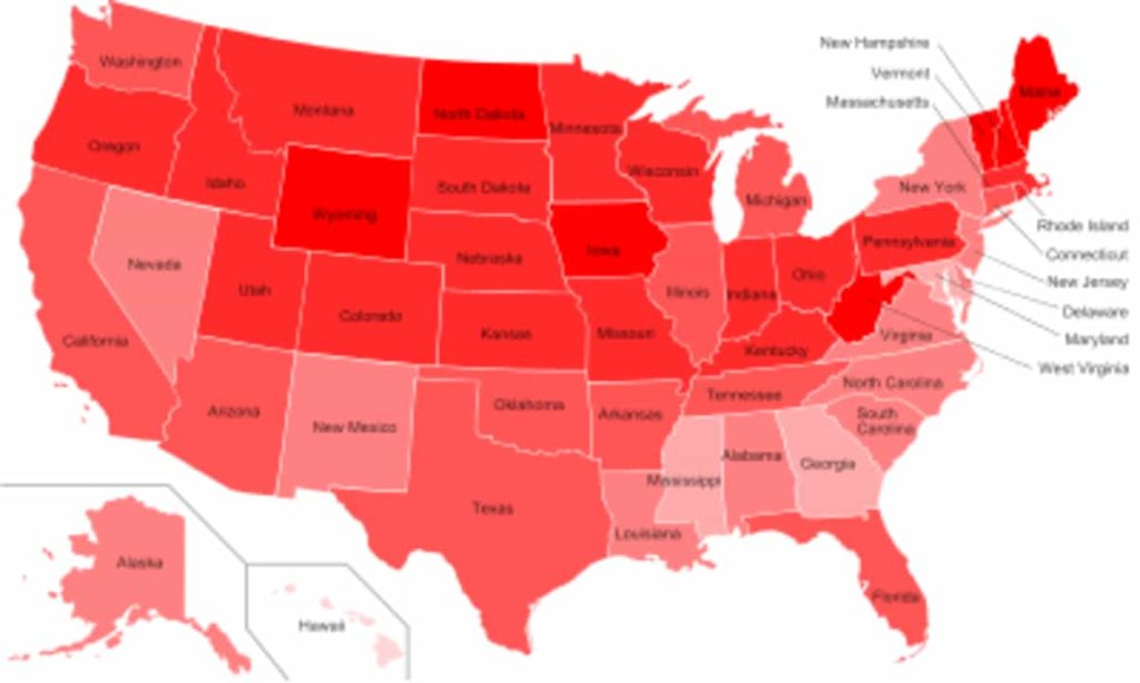 U.S. population by states (2024) America Tracker